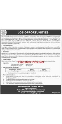 Jobs In Federal Tax Ombudsman Secretariat - advertisement image