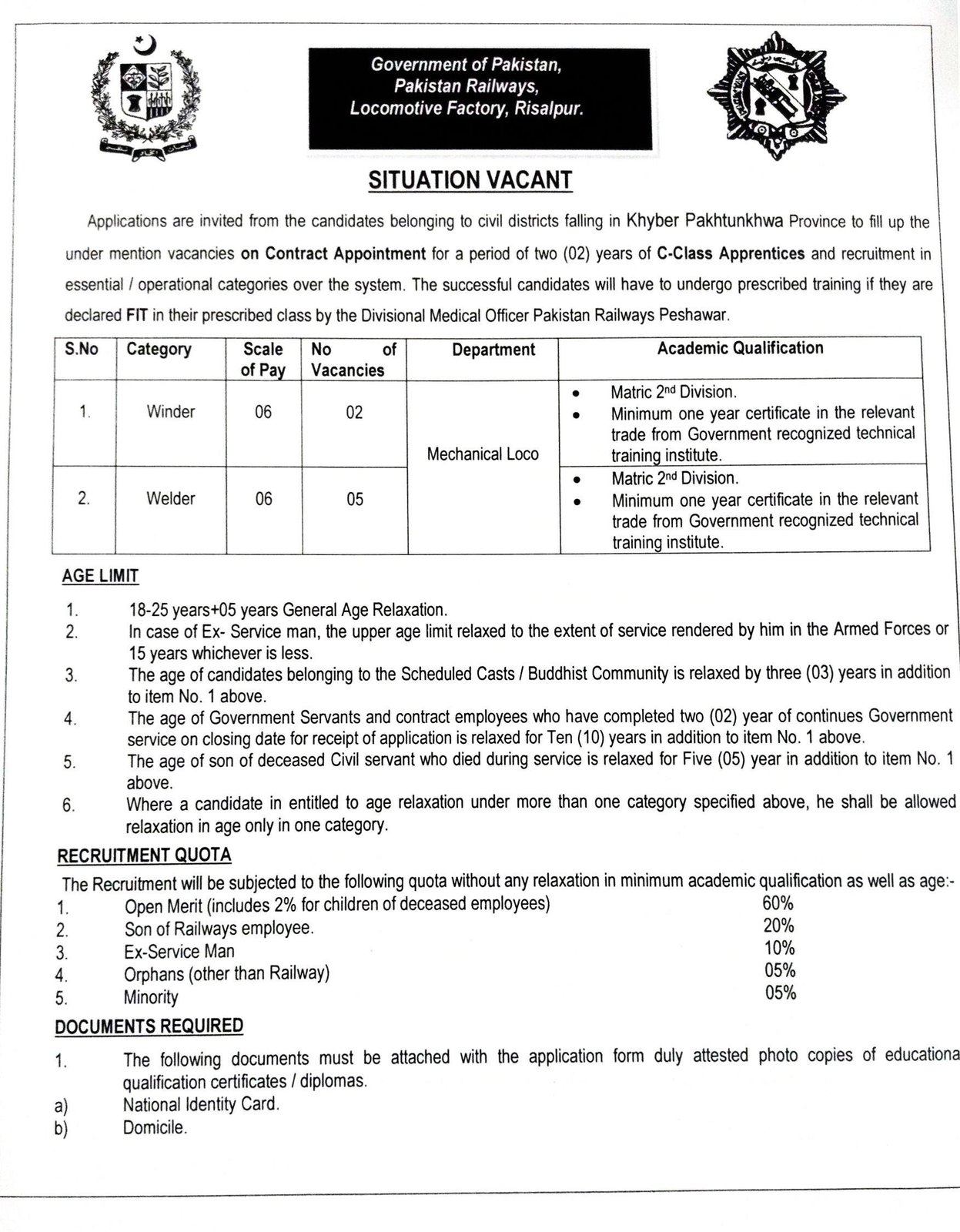 Managing Director LF/Risalpur Jobs March 2026 - newspaper advertisement